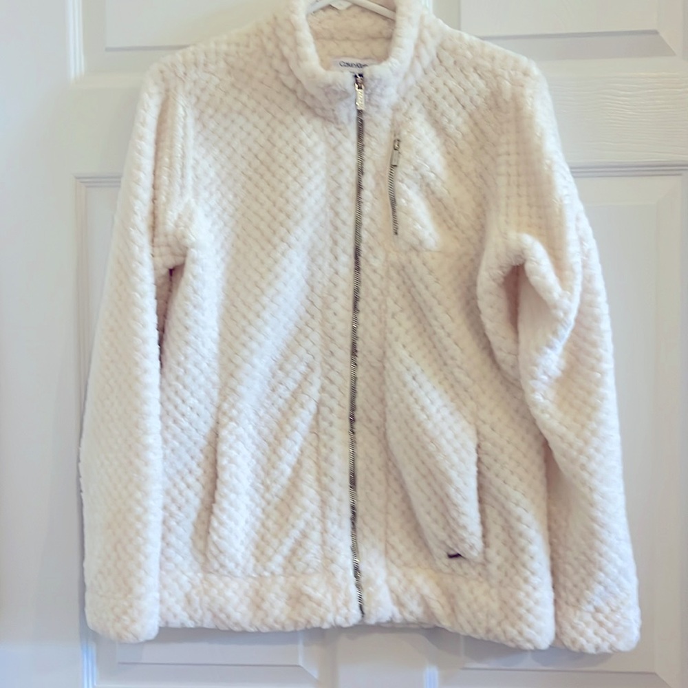 Fleece zip up jacket